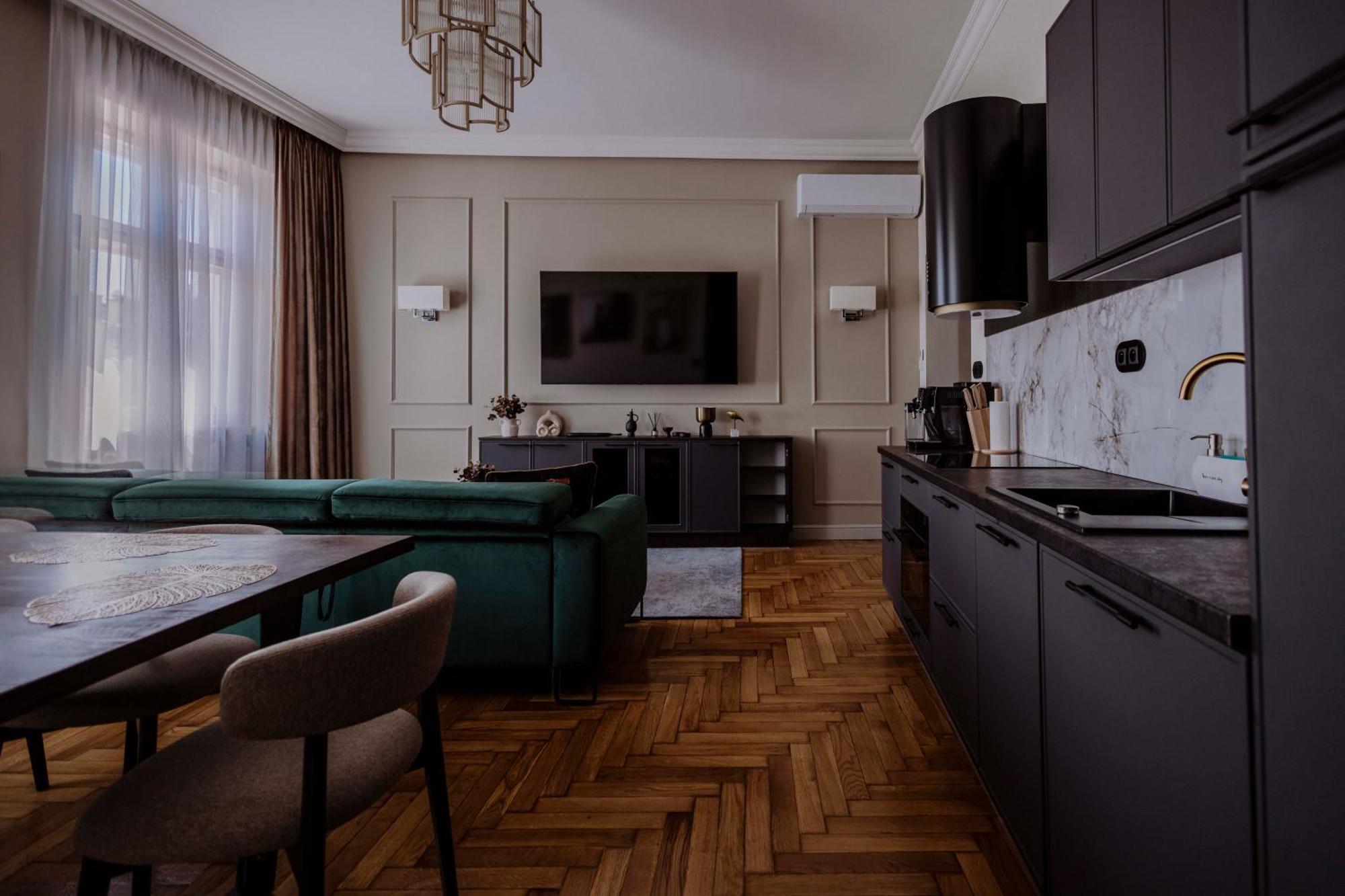 Crown Pearl - Wonderful Apartment, 110Scm, 4 Rooms Krakow Dış mekan fotoğraf