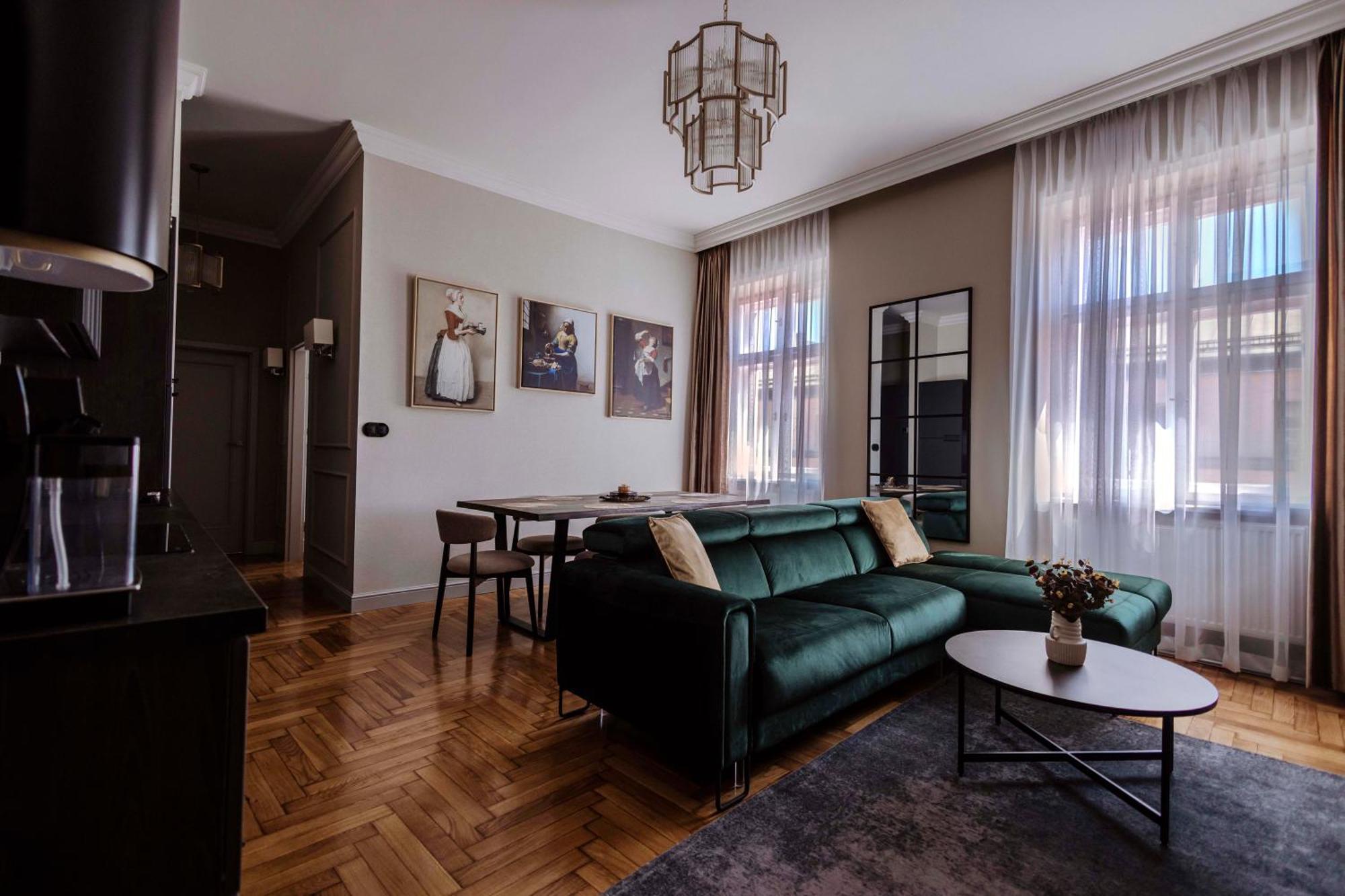 Crown Pearl - Wonderful Apartment, 110Scm, 4 Rooms Krakow Dış mekan fotoğraf