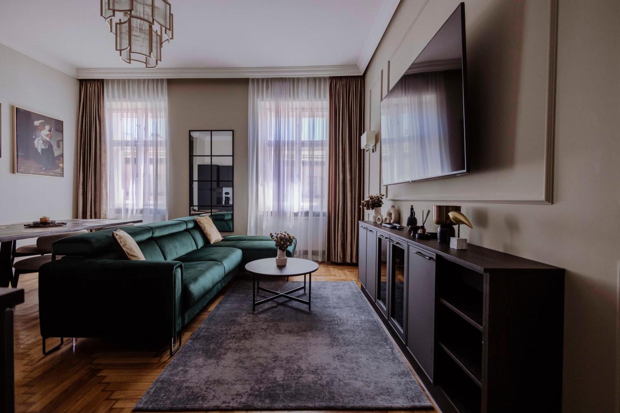 Crown Pearl - Wonderful Apartment, 110Scm, 4 Rooms Krakow Dış mekan fotoğraf