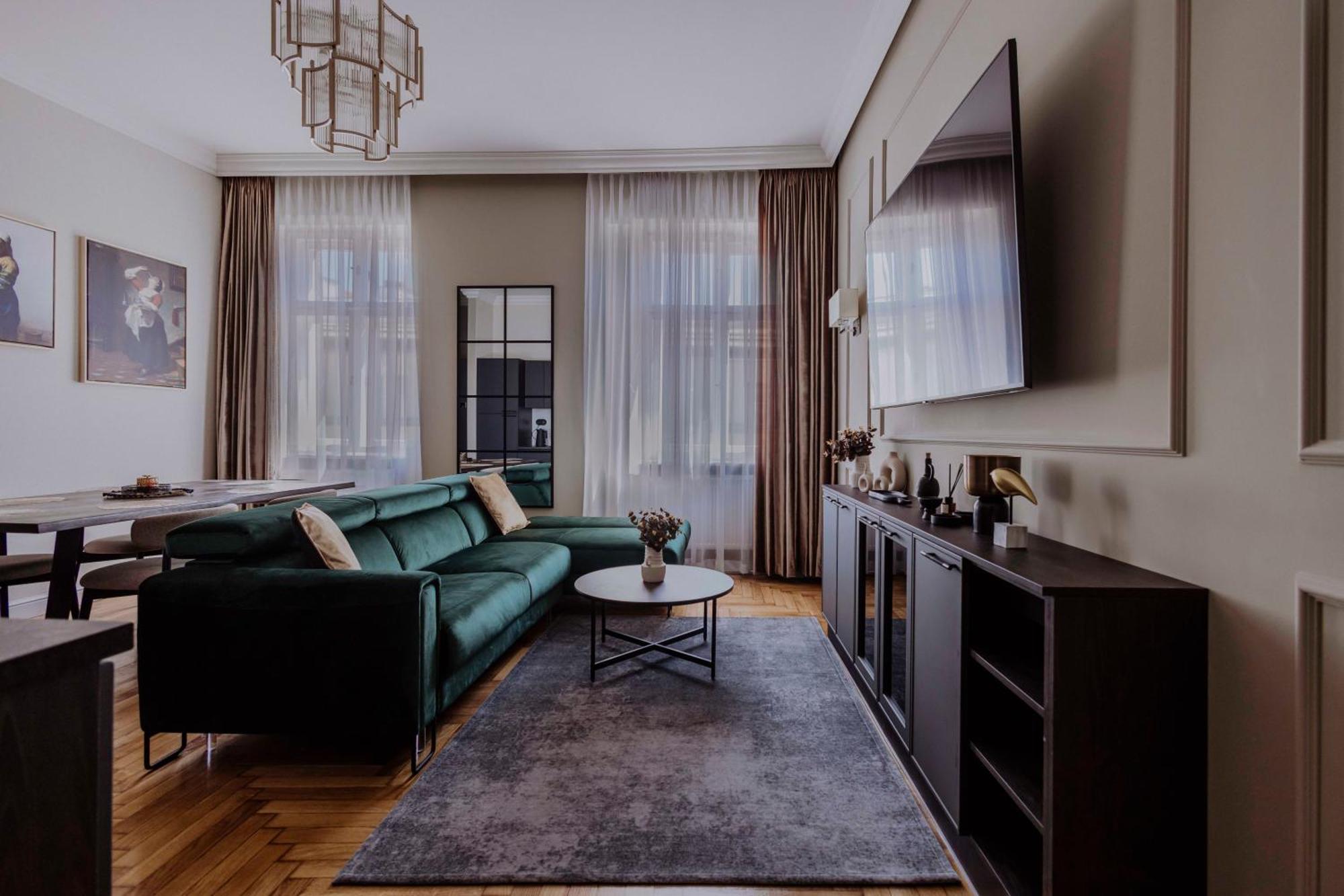 Crown Pearl - Wonderful Apartment, 110Scm, 4 Rooms Krakow Dış mekan fotoğraf