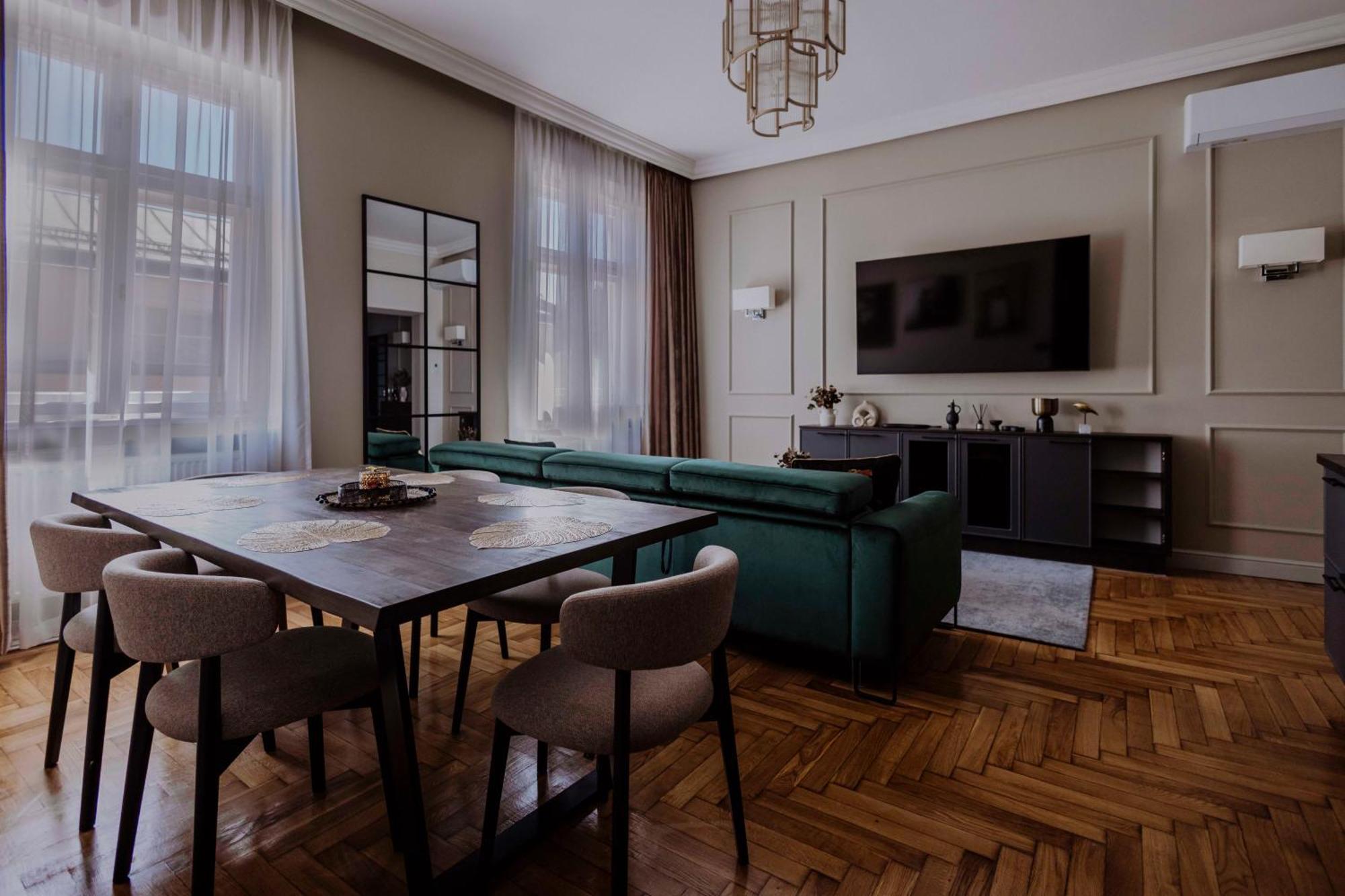 Crown Pearl - Wonderful Apartment, 110Scm, 4 Rooms Krakow Dış mekan fotoğraf
