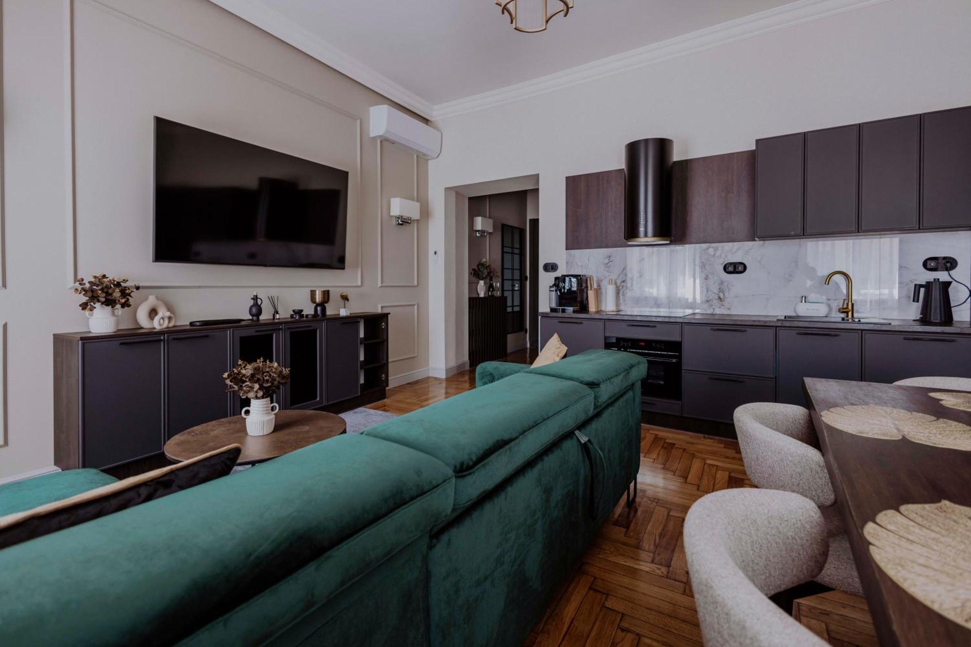 Crown Pearl - Wonderful Apartment, 110Scm, 4 Rooms Krakow Dış mekan fotoğraf